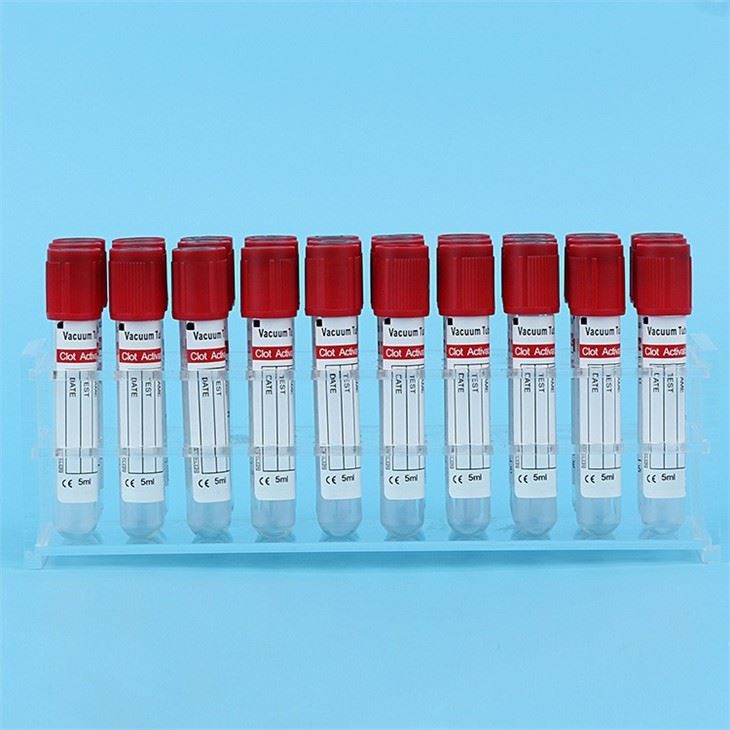 Clot Activator Vacuum Blood Collection Clot Tube