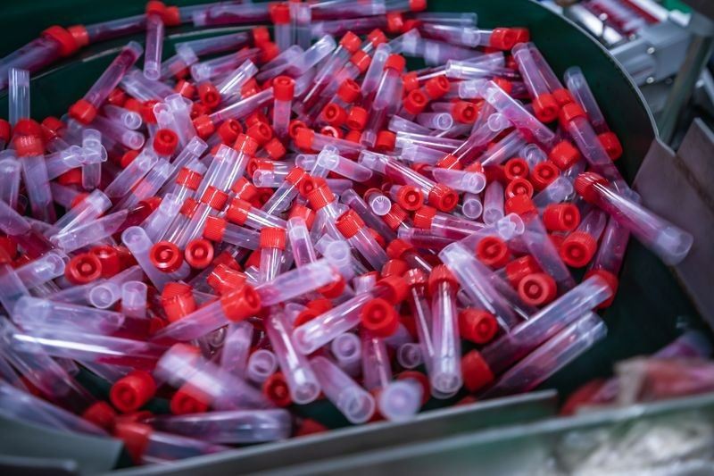 (No Additive Tubes) Disposable Vacuum Blood Collection Tubes For Immune And Serum Tests