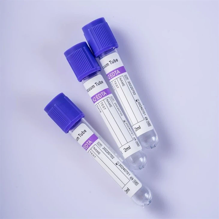 2~10ml K2 EDTA Vacuum Blood Tube