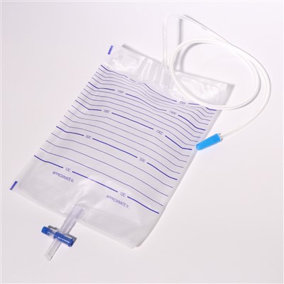 Disposable Sterile Anti-Reflux Urinary Bag 2000ml For Medical & Home Care