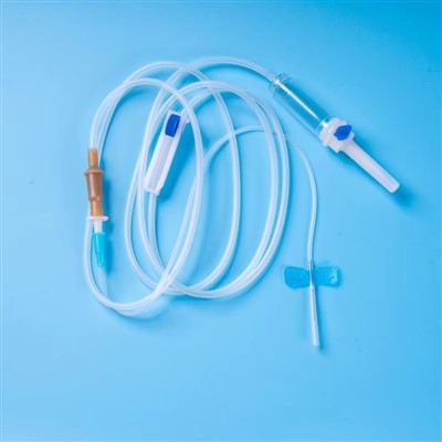 Set Infusi Iv Pakai Iv Dengan Jarum
